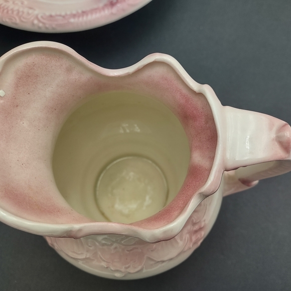 Vintage 1970s Arnels Pink Pitcher and Basin - Picture 9 of 9